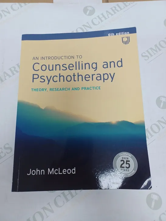 AN INTRODUCTION TO COUNSELLING AND PSYCHOTHERAPY 6TH EDITION JOHN MCLEOD