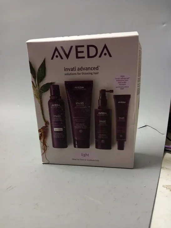 BOXED AVEDA INVATI ADVANCED SOLUTIONS FOR THINNING HAIR