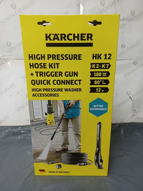 BOXED KATCHER HIGH PRESSURE HOSE KIT & TRIGGER GUN