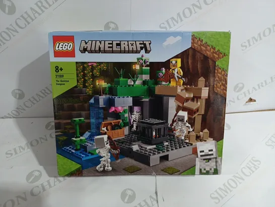 LEGO MINECRAFT THE SKELETON DUNGEON 8+ 21189