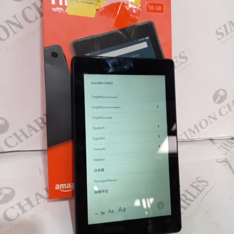 AMAZON FIRE 7 TABLET - BLACK