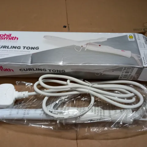 BOXED PHIL SMITH CURLING TONGS
