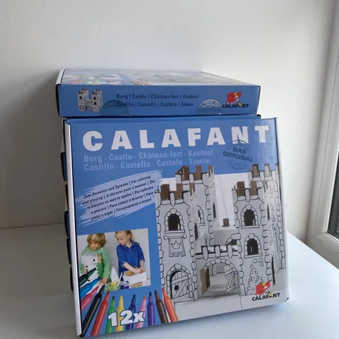 8 BRAND NEW BOXED CALAFANT CASTLES