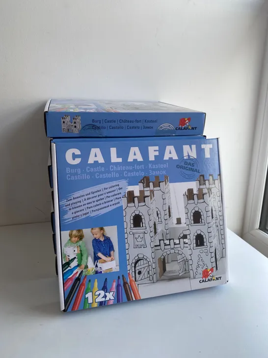 8 BRAND NEW BOXED CALAFANT CASTLES