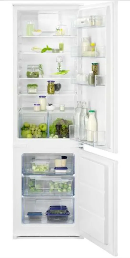 ZANUSSI SERIES 60 INTEGRATED FRIDGE FREEZER WHITE Model ZNNN18ES3 RRP £734