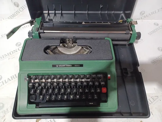 SILVER-REED 500 TYPEWRITER IN FOREST GREEN