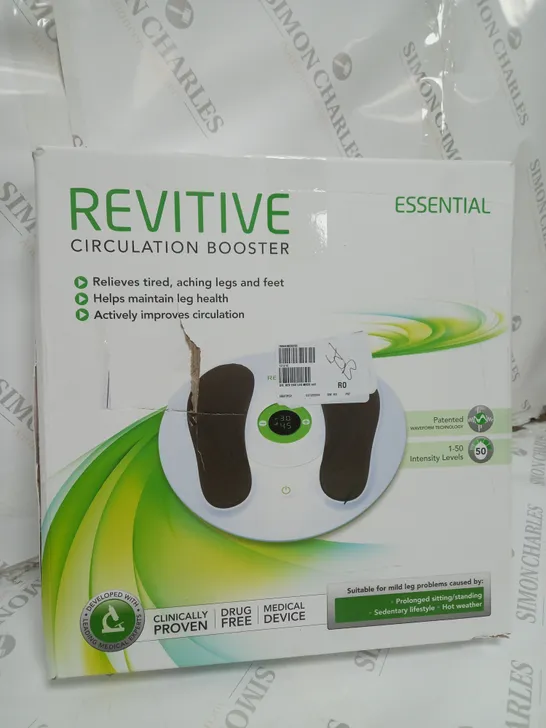 OUTLET BOXED REVITIVE CIRCULATION BOOSTER 