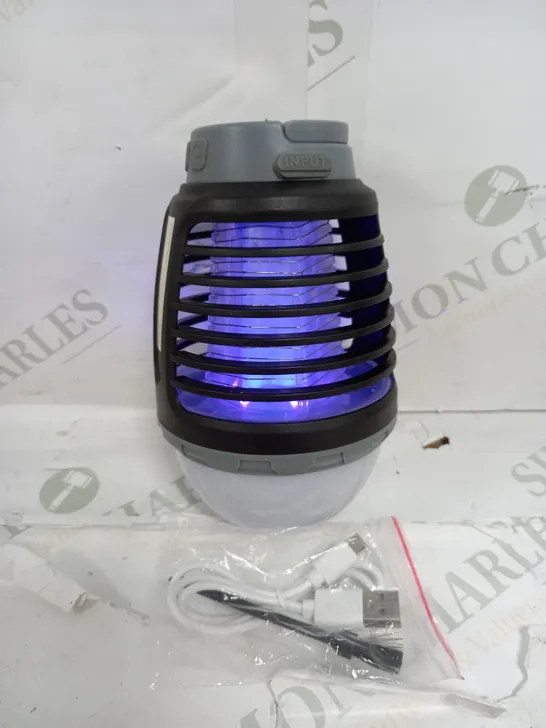 BOXED SFIXX RECHARGEABLE MOSQUITO ZAPPER LED LANTERN