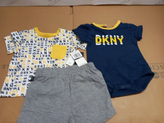 DKNY 3-PIECE KIDS SET - 6/9 M