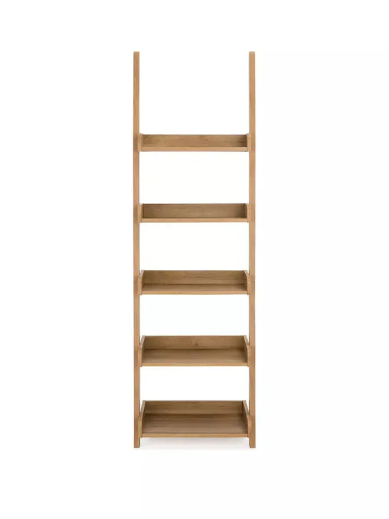 REBEL LADDER SHELF - OAK  RRP £69