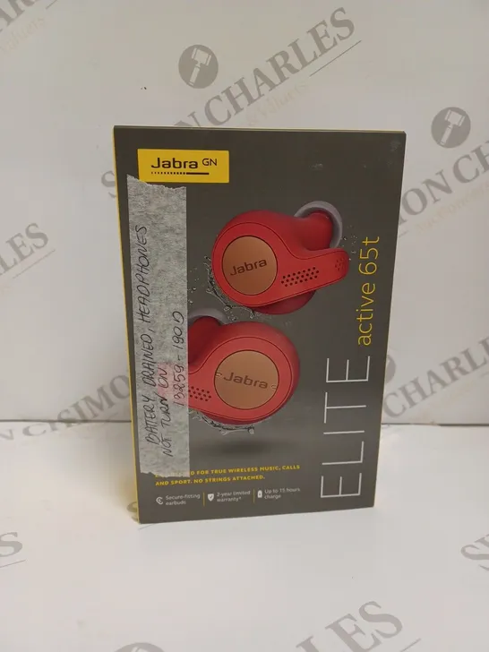 BOXED JABRA ELITE ACTIVE 65T EARBUDS