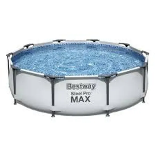 BOXED BESTWAY 10FT STEEL PRO MAX POOL - COLLECTION ONLY