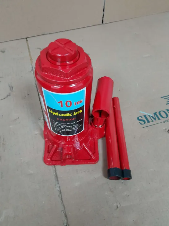 10 TON HYDRAULIC JACK  / COLLECTION ONLY 