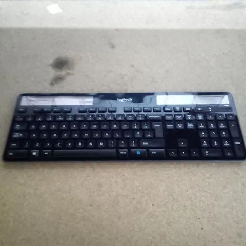 BOXED LOGITECH ULTRA SLIM SOLAR POWERED WIRELESS KEYBOARD