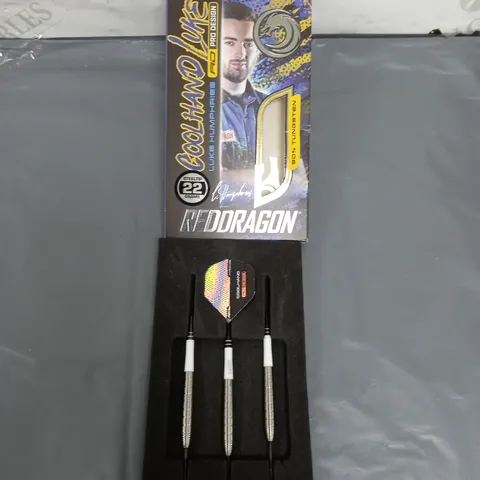 RED DRAGON COOL HAND LUCK RED PRO DESIGN DARTS