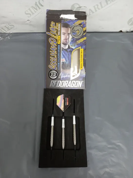 RED DRAGON COOL HAND LUCK RED PRO DESIGN DARTS