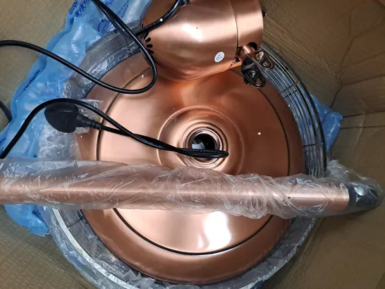 BOXED TOWER 16" COPPER PEDESTAL FAN