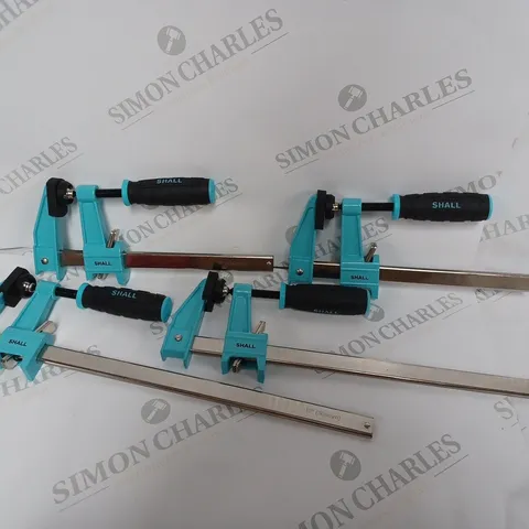 SHALL 4-PIECE STEELBAR CLAMP SET