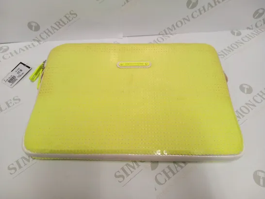 JUICY COUTURE 13 INCH LAPTOP SLEEVE ULTRA YELLOW