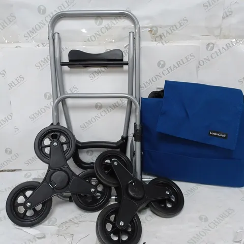 LOCK & LOCK SMALL SHOPPING TROLLEY