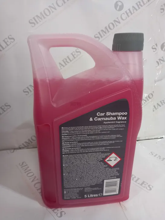 SIMONIZ CAR SHAMPOO & CARNAUBA WAX - 5L