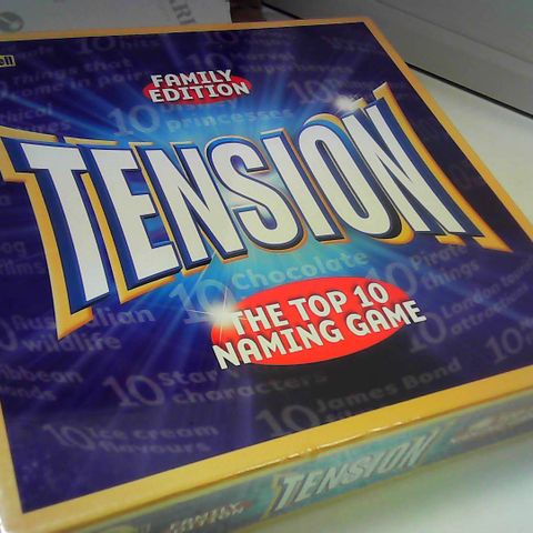 FAMILY TENSION GAME - TOP TEN NAMING GAME FOR AGES 8+