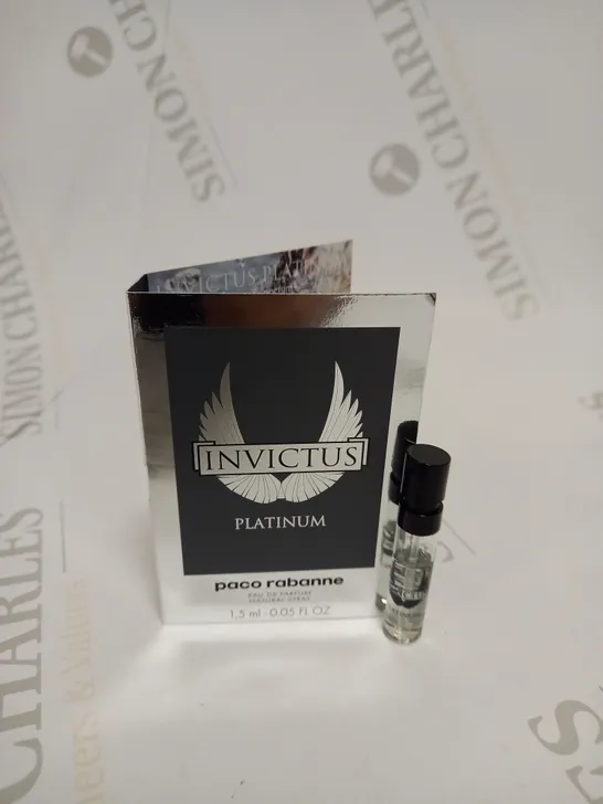 INVICTUS PLATINUM PACO RABANNE EAU DE PARFUM - SET OF 120 X 1.2ML