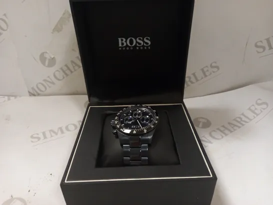 HUGO BOSS HERO SPORT LUXE BLUE SUNRAY CHRONOGRAPH WATCH RRP £529