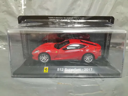 SUPERCARS COLLECTION - FERRARI 812  MINIATURE COLLECTIVE CAR 