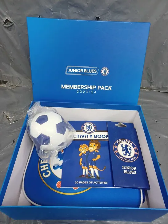 CHELSEA FOOTBALL CLUB JUNIOR BLUES MEMBERSHIP PACK 2023/24