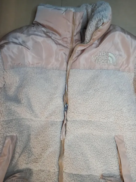 THE NORTH FACE FLEECE COAT IN TAN SIZE UNSPECIFIED