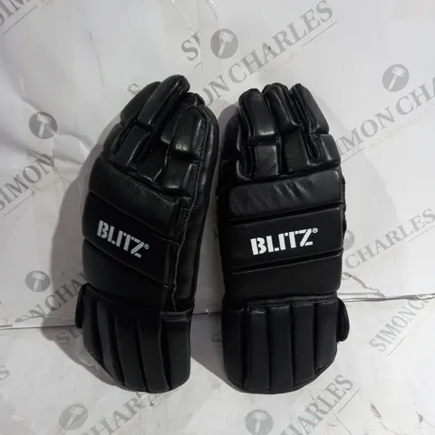 BLITZ BORN 2 FIGHT BLACK GLOVES