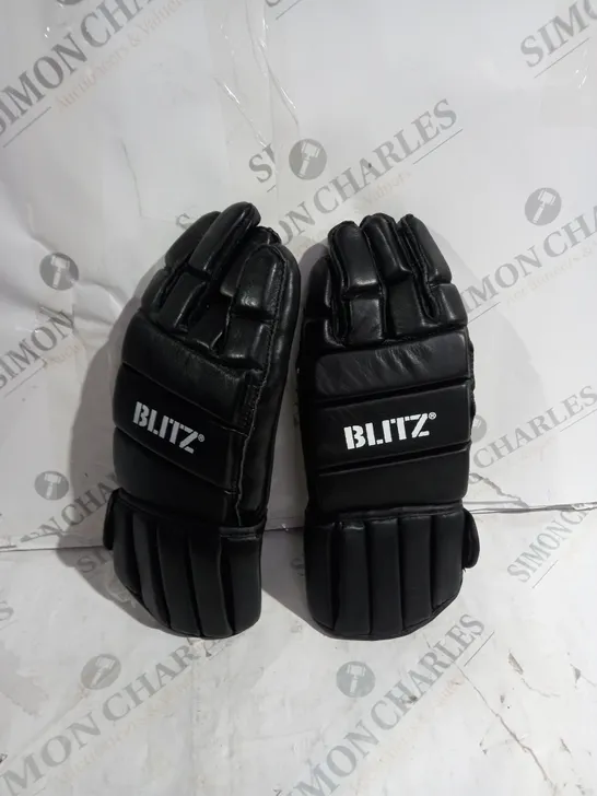 BLITZ BORN 2 FIGHT BLACK GLOVES