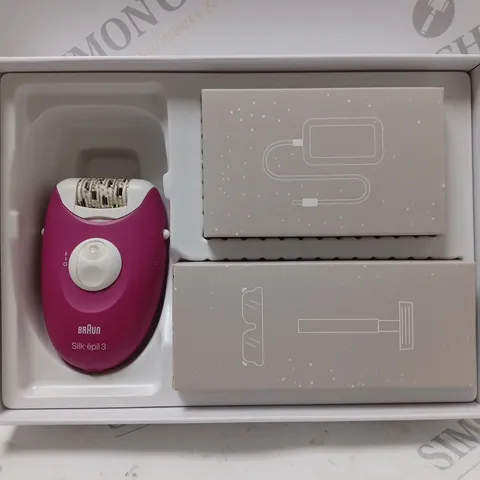 BOXED BRAUN SILK EPIL 3 EPILATOR 