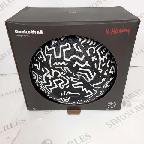 FOUR BRAND NEW BOXED TYPO K-HARING BASKETBALLS SIZE 7