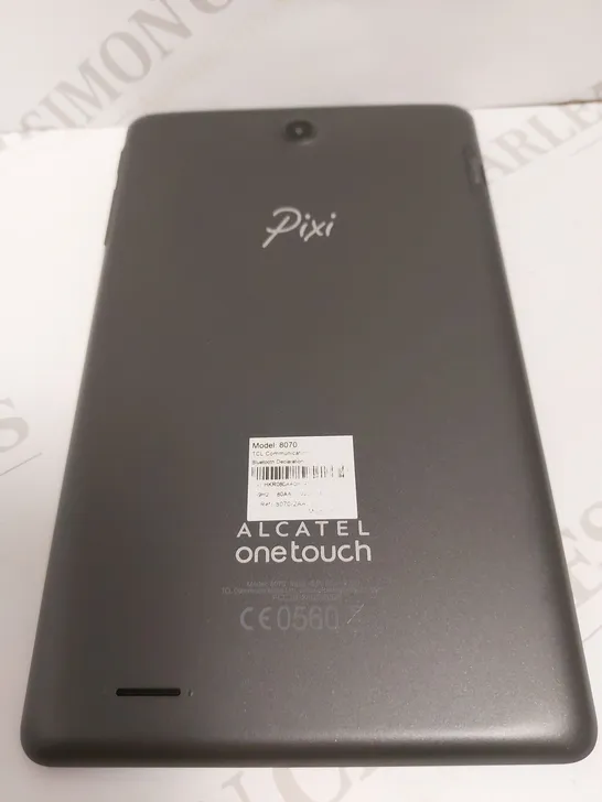 ALCATEL ONE TOUCH PIXI3 8" TABLET - GREY