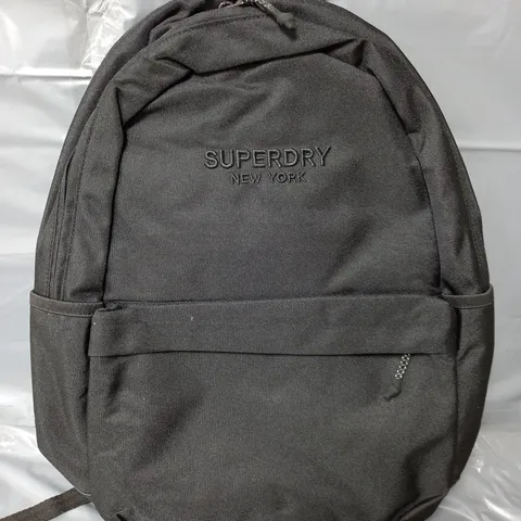 SUPERDRY LUXURY SPORT MONTANA BAG IN BLACK