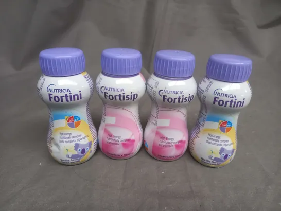 APPROXIMATELY 24 ASSORTED FOOD AND DRINK ITEMS TO INCLUDE NUTRICIA FORTINI- IN VARIOUS FLAVOURS - COLLECTION ONLY