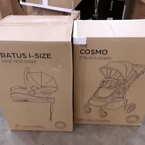 COSMO ALL-IN-ONE I-SIZE TRAVEL SYSTEM (2 BOXES)