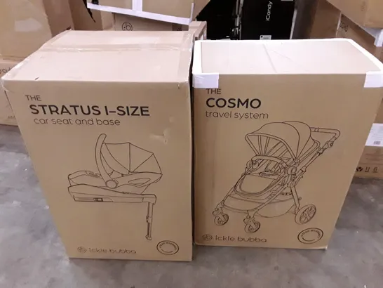 COSMO ALL-IN-ONE I-SIZE TRAVEL SYSTEM (2 BOXES)