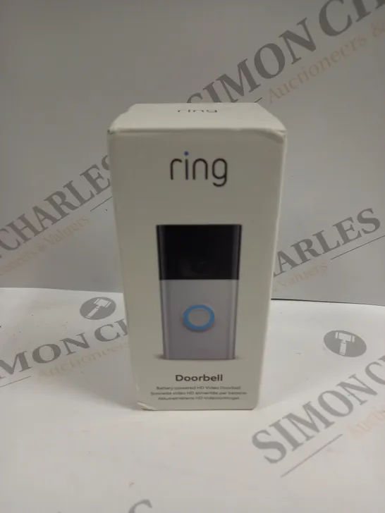 BOXED SEALED RING BATTERY HD DOORBELL 