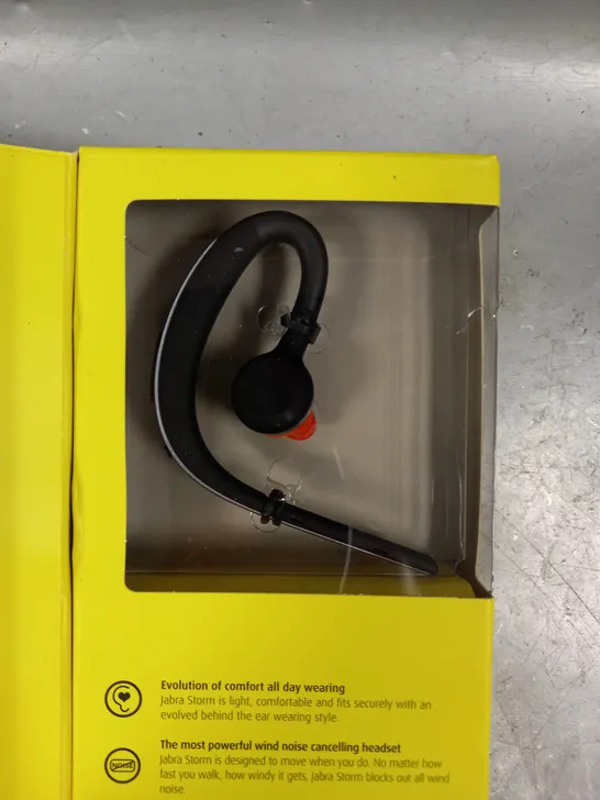 BOXED JABRA STORM BLUETOOTH WIRELESS HEADSET 