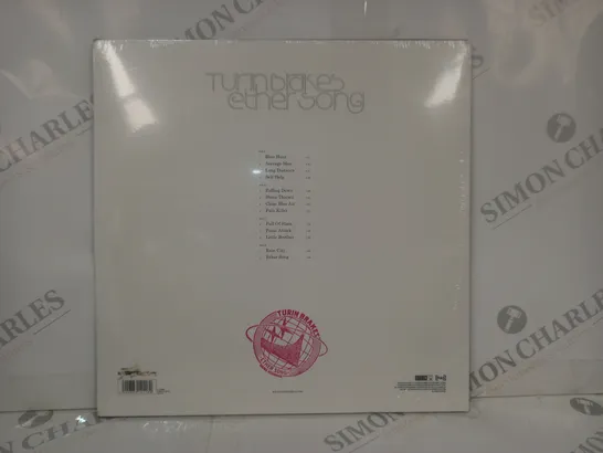 TURIN BRAKES ETHER SONG 20TH ANNIVERSARY LIMITED EDITION BLUE VINYL
