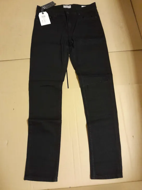 ONLY & SONS SLIM DENIM PANTS IN BLACK - 30/32