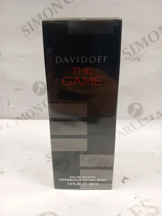 BOXED AND SEALED DAVIDOFF THE GAME EAU DE TOILETTE 100ML