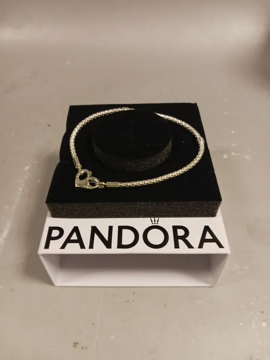 PANDORA HEART ROPE CHAIN BRACELET 