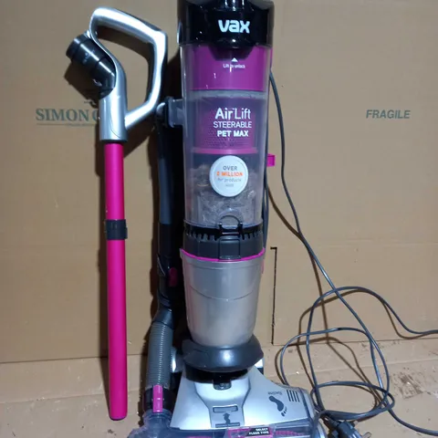 VAX AIR LIFT STEERABLE PET VACUUM CLEANER 