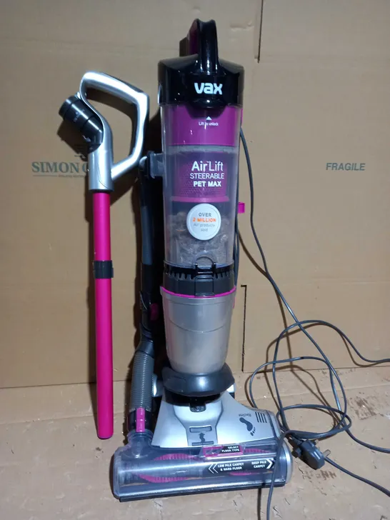 VAX AIR LIFT STEERABLE PET VACUUM CLEANER 