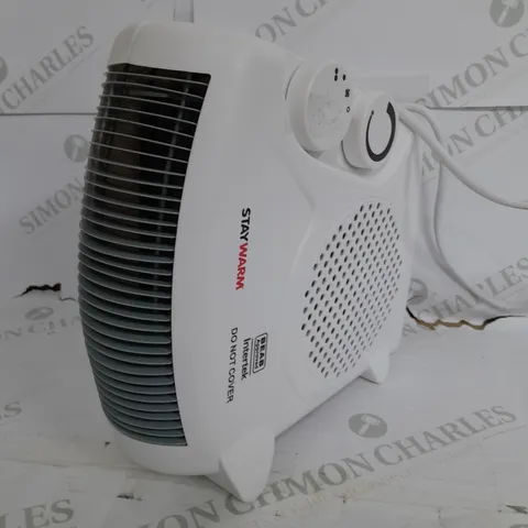 BOXED FINE ELEMENTS 2000W UPRIGHT FAN HEATER 