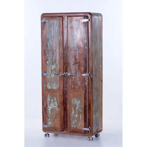 BOXED RUKHSAR 2 DOOR WARDROBE (1 BOX)